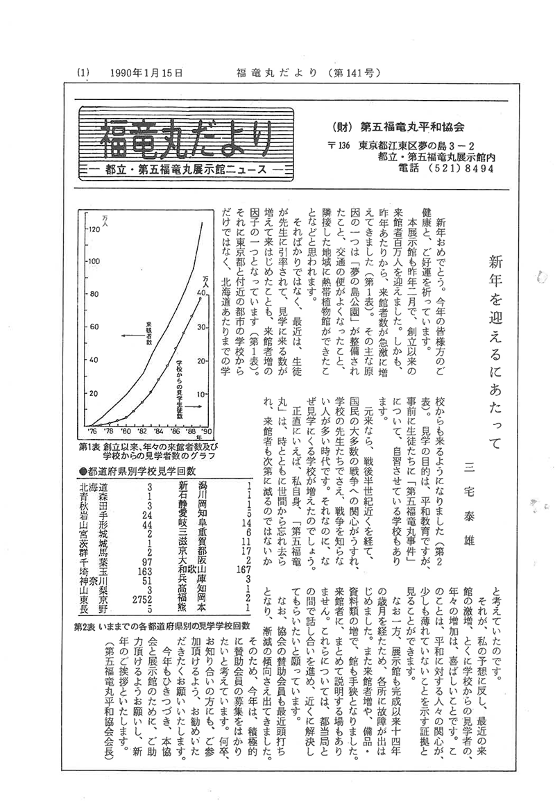 福竜丸だより141号